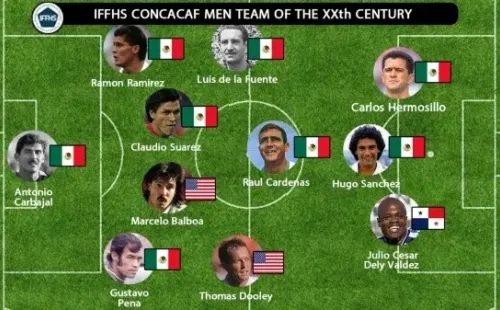 El once ideal de Concacaf en el Siglo XX según IFFHS