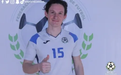 Matías Belli, la nueva incorporación de Nicaragua (Foto: Fenifut)