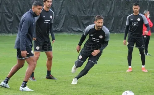 Selección de Costa Rica en el entrenamiento / Fedefut