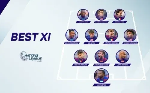 XI ideal de la Nations League / Concacaf