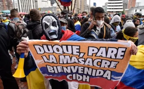 Los protestantes amenzaron con boitcotear la Copa América. (Getty Images)