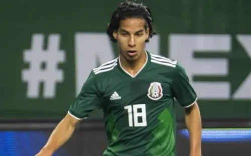 Diego Lainez con la Selección de México / Foto: FMF