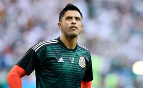 Alfredo Talavera con la Selección de México