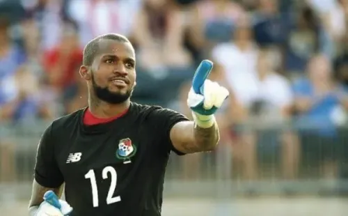 Luis Ricardo Mejía con la Selección de Panamá