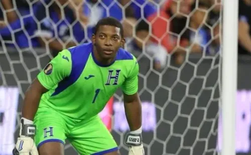 Luis López Fernández con la Selección de Honduras