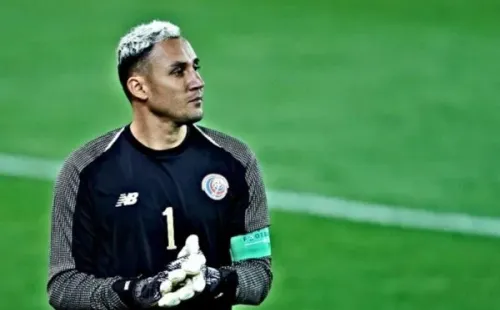 Keylor Navas con la Selección de Costa Rica