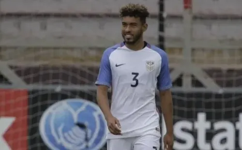 Danny Acosta, jugador sub 20 de la selección de Estados Unidos.