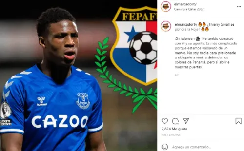 Las declaraciones de Thomas Christiansen respecto a Thierry Small