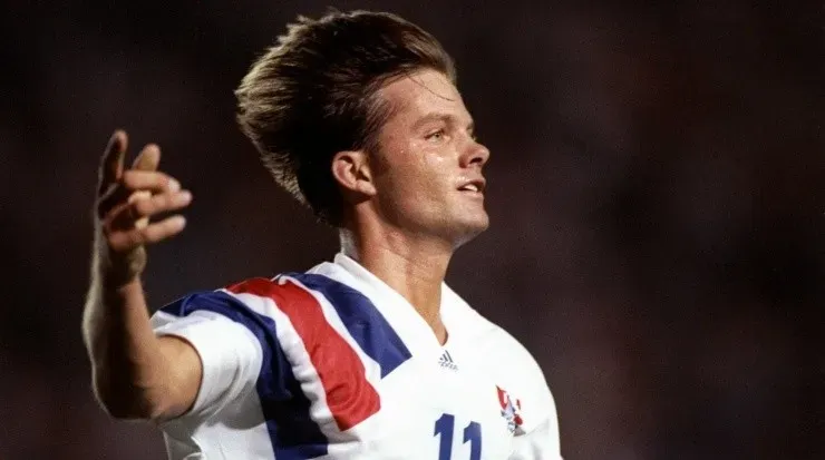 Eric Wynalda logró consagrarse campeón de la Copa Oro. (Getty Images)