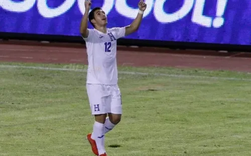 Jonathan Rubio con la Selección de Honduras / Foto: Getty