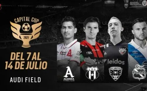 Equipos participantes de la Capital Cup (Foto: Alajuelense)