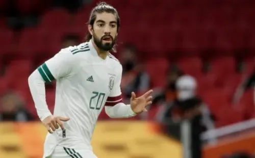 Rodolfo Pizarro con la Selección de México / Getty