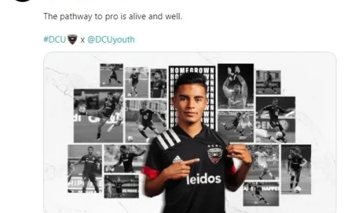 DC United presentando a Jeremy Garay (Foto: DC United)