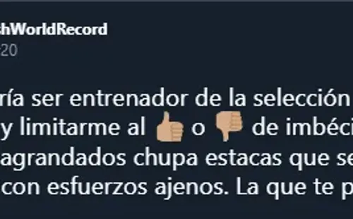 Mensaje de Carlos “El Pescadito” Ruiz en las redes