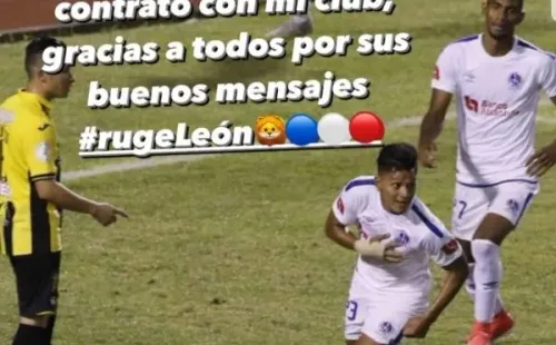 La publicación que realizó Bryan Moya en su cuenta de Instagram.