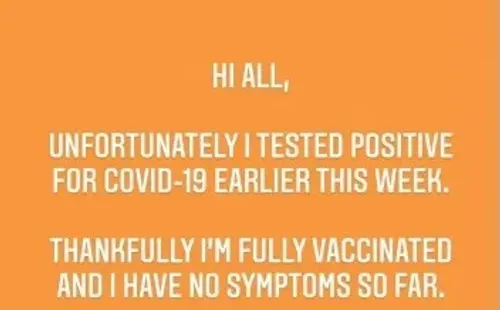 Publicación de Pulisic en Instagram