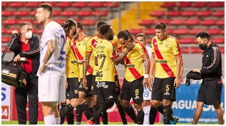 Herediano celebrando contra Pérez Zeledón (CSH Oficial)