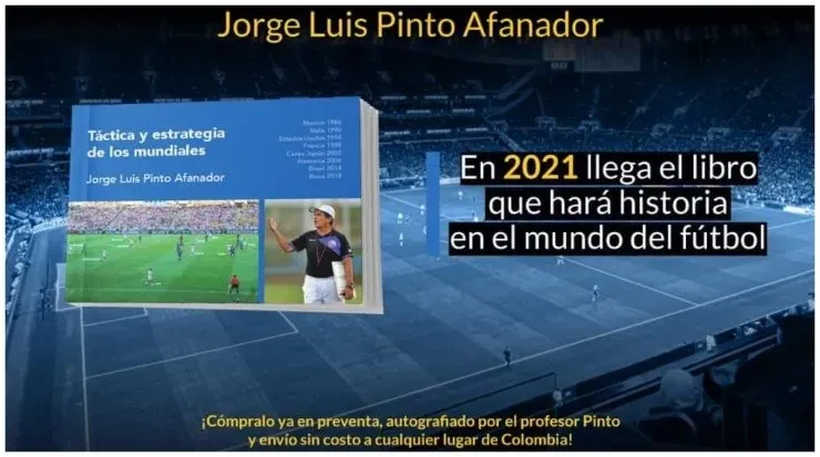 Libro Táctica y estrategia de los mundiales (Jorge Luis Pinto)