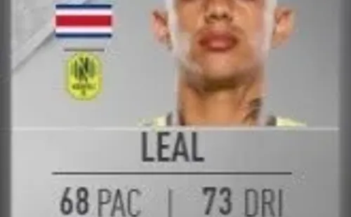 Randall Leal en FIFA 22 (Foto: Futbin)