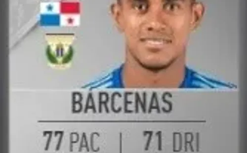 Yoel Barcenas en FIFA 22 (Foto: Futbin)
