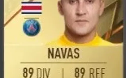 Keylor Navas en FIFA 22 (Foto: Futbin)