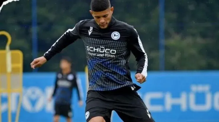 Andrade se lesionó durante el entrenamiento del Arminia.