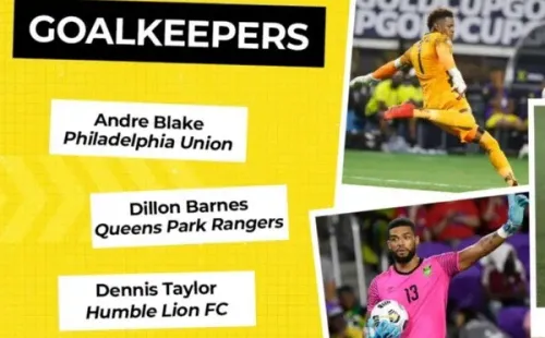 Los arqueros convocados por Jamaica para esta ventana FIFA (Foto: JFF)