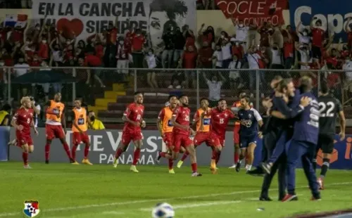 Thomas Christiansen celebra el triunfo de Panamá (FEPAFUT)