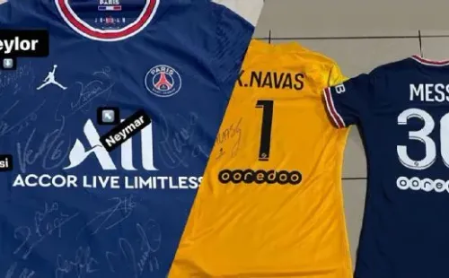 Jimmy Marín y el regalo de Keylor Navas que publicó en la redes