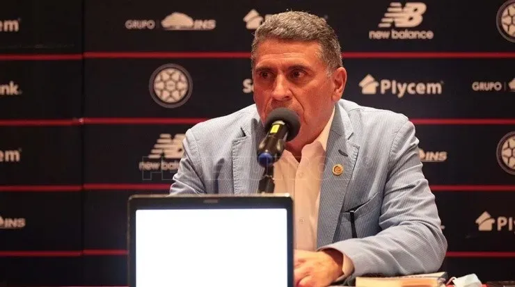 Luis Fernando Suárez, DT Costa Rica (Fedefut Oficial)