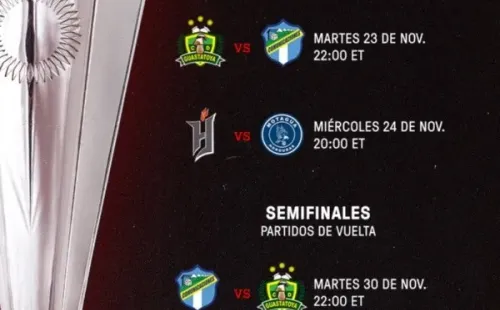 Liga Concacaf 2021: la programación oficial de las semifinales (Foto: Concacaf)
