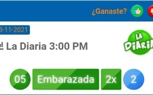 El resultadode La Diaria de las 3 de la tarde.