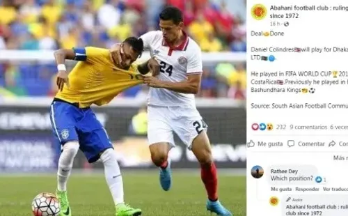 Así lo confirmaron en la página principal del club en Facebook.