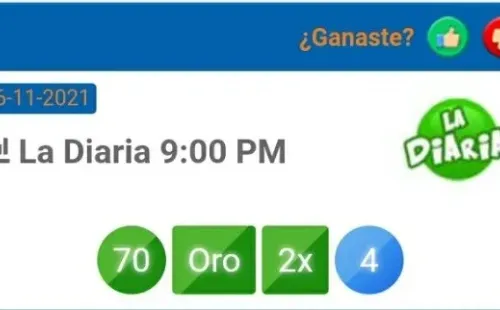 El resultado de La Diaria de las 9 de la noche.