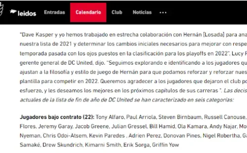La publicación que confirma la continuidad de Najar.