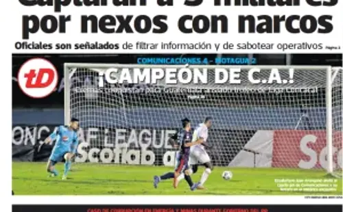 La portada de Prensa Libre de este 15 de diciembre