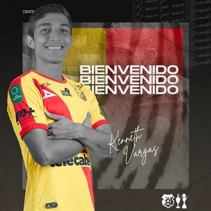 Vargas fue convocado por primera vez a La Sele este año por su buen desempeño en Grecia y ahora jugará en el campeón nacional (Herediano)