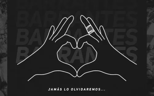 Arte publicado por el Saprissa para despedir a Michael Barrantes (Saprissa Oficial)