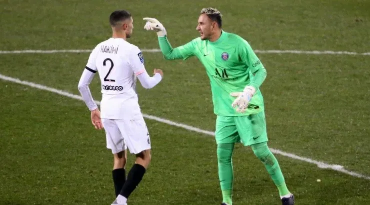 Keylor Navas no quiere ser suplente en el PSG. (Getty Images)