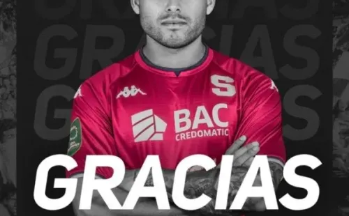 Saprissa comunicó así la salida del delantero David Ramírez (Saprissa Oficial)