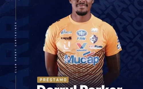 Cartaginés anunció el préstamo de Parker esta tarde (CSC Oficial)