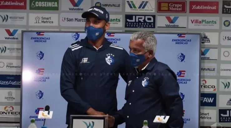 Marcel Hernández presentado como refuerzo del cartaginés para este 2022 (CSC Oficial)