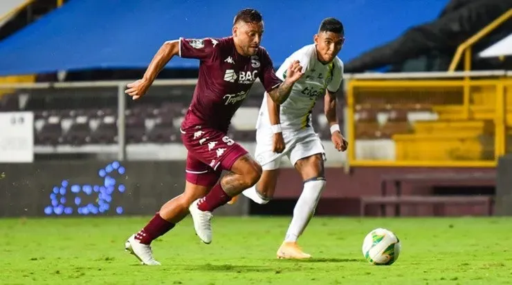 David Ramírez en el torneo anterior con el Saprissa (Saprissa Oficial)