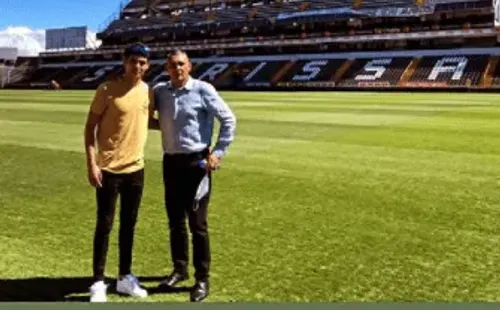 Keylor Navas y un mensaje para su hermano Eder junto a su padre