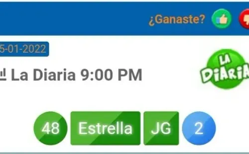 El número ganador de las 9 de la noche.