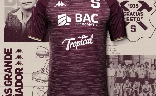 Nueva camiseta del Deportivo Saprissa