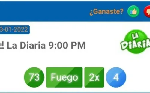 El número ganador de las 9 de la noche.