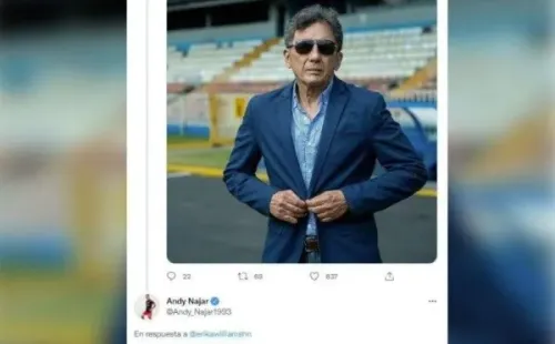 El comentario de Najar pidiendo a Nazar en la Bicolor.