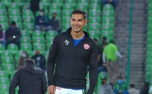 Antonio Chucho López con el Necaxa