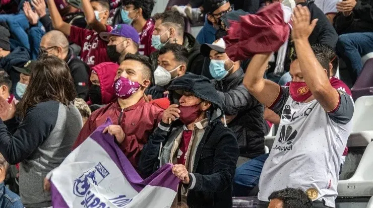 La afición morada no defraudó y apoyó durante todo el partido (Saprissa Oficial)